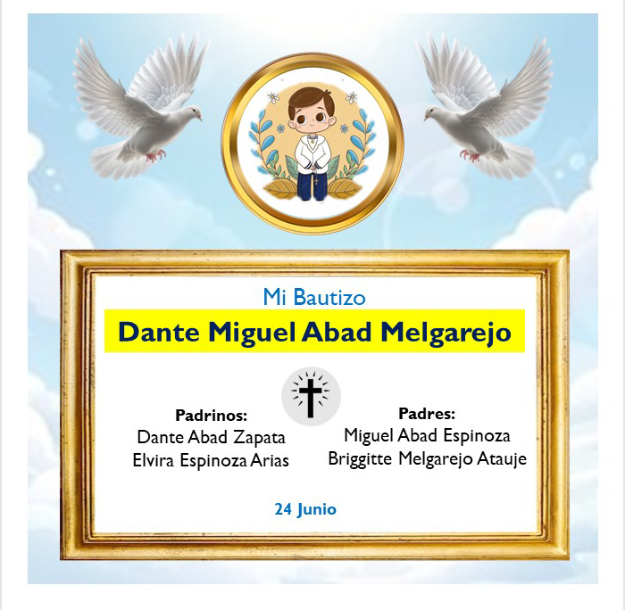 Diseño bautizo 1
